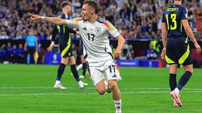 Alemania lo pasó por encima a Escocia en el partido inaugural de la Eurocopa que organizan los teutones.