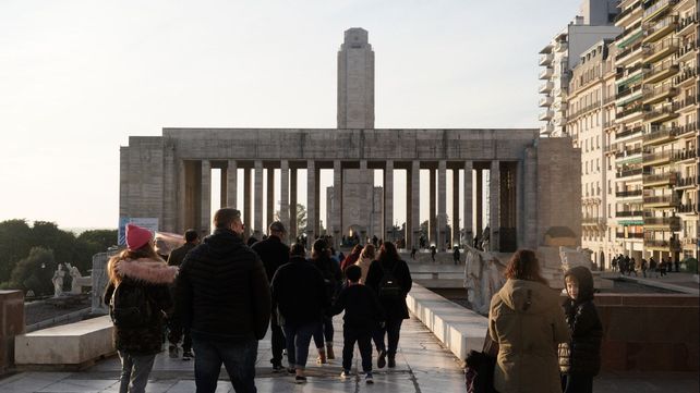 Día de la Bandera. Se espera que este año haya más gente que el año pasado