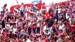 El enfervorizado festejo de Unión tras quedarse con el Clásico en el 15 de Abril