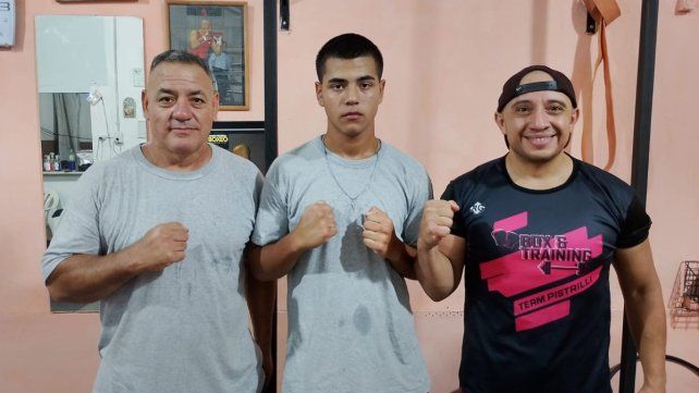 El padre y entrenador Julián Romero Gastaldo