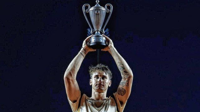 Camilo Ugo Carabelli se consagró bicampeón del Challenger de Rosario.