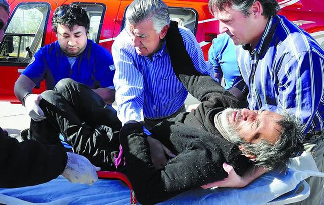 El operativo de ayer estuvo a cargo del equipo de rescate de la provincia de San Juan del cual participó el gobernador sanjuanino