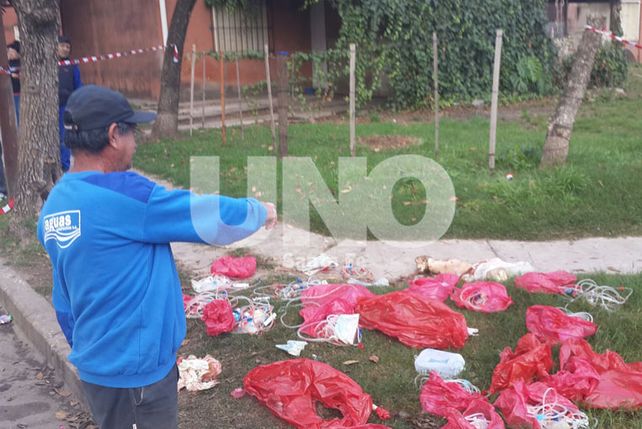 El macabro hallazgo se registró en la esquina de Pavón y Aguado