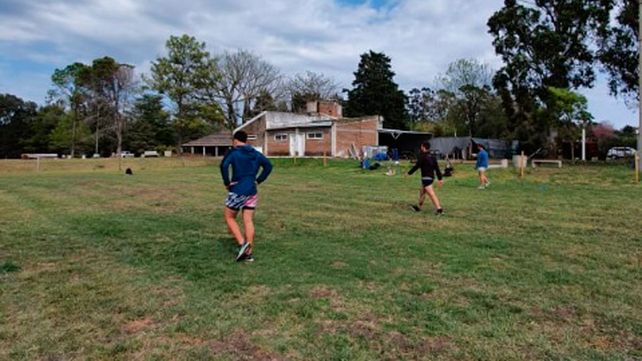 Plantel de Rugby de Tilcara volvió a entrenar en Paraná