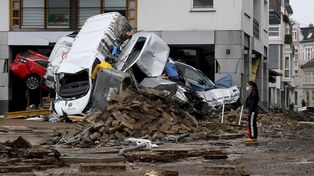 Un temporal dejó al menos 129 muertos en Alemania y Bélgica