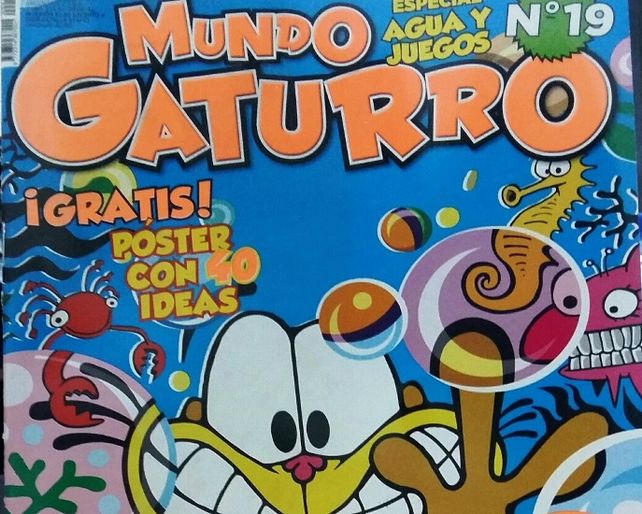 Este sábado pedí la revista de Mundo Gaturro
