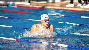 El nadador de Unión, el cordobés Dante Nicola ganó la primera medalla de oro para Argentina en Rosario.