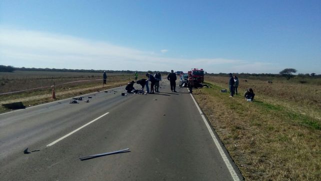 Triple colisión y un muerto en la ruta 95 en Gato Colorado