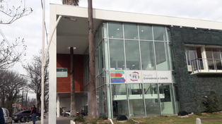 El Hospital Granaderos a Caballos de San Lorenzo donde atendieron a la mujer que sufrió fractura de tabique nasal.&nbsp;