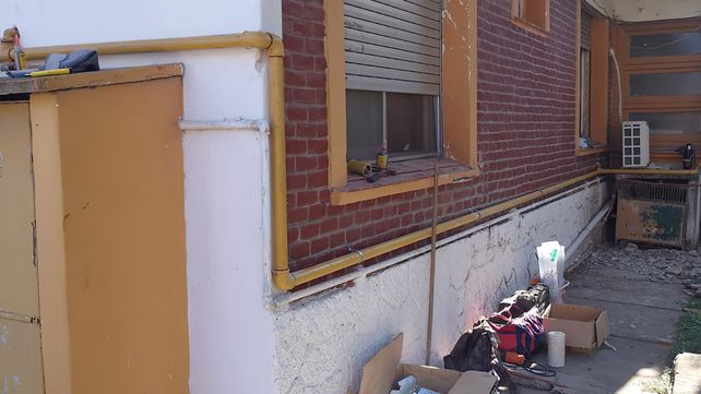La primera etapa de la obra de gas natural para servicios del hospital Ecuador de Villa Alcaraz demandó unos nueve millones de pesos&nbsp;