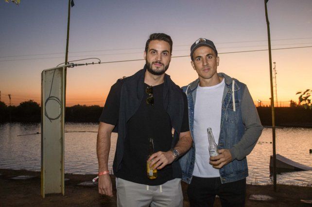 Gustavo Junquería y Bruno Luciani