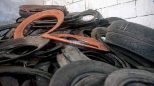 La Municipalidad envió 13.400 kilos de neumáticos fuera de uso a la provincia de Buenos Aires. El valor agregado generado será donado a vecinos