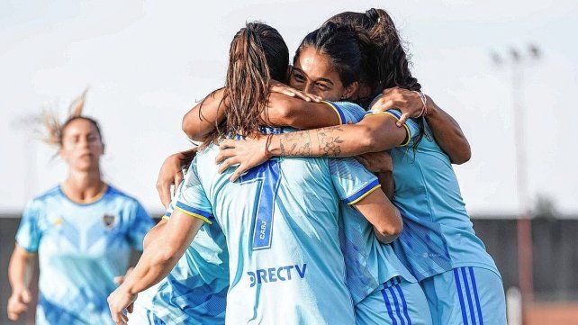 Boca superó a SAT y tomó la punta del Campeonato Femenino de Primera División.