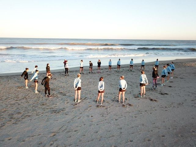 Las Leonas llevaron adelante una concentraci&oacute;n con intensos trabajos durante 18 d&iacute;as en la ciudad de Pinamar.