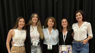 El equipo de científicas que publicó su trabajo sobre Chagas en una&nbsp; importante revista internacional.
