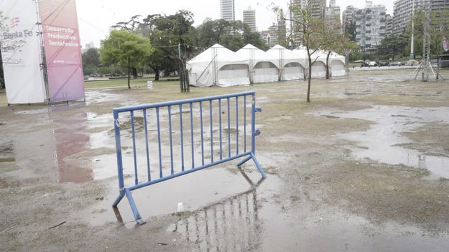 Por las lluvias