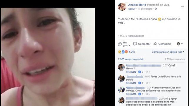 El desesperado pedido de una joven víctima de violencia de género se viralizó