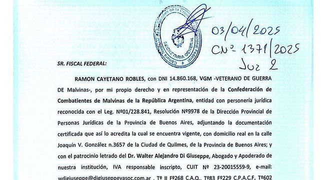 El Concejo Deliberante de Ushuaia repudió el cambio de postura en el reclamo de soberanía por Malvinas que expresó Javier Milei en el discurso del 2 de abril. Excombatientes lo denunciaron por traición a la patria.