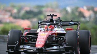 Leclerc dominó en la práctica libre 1 del GP de Hungría, que no contó con Colapinto