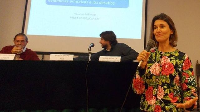 La socióloga Verónica Millenaar.