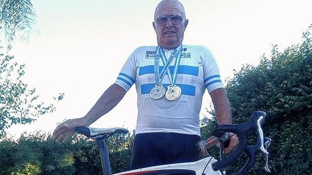 Tristeza por el fallecimiento del ciclista Jorge Bessone