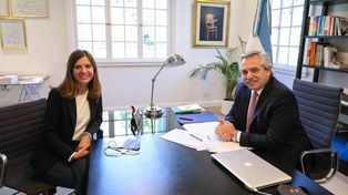 Alberto puso en funciones en Anses a María Fernanda Reverta