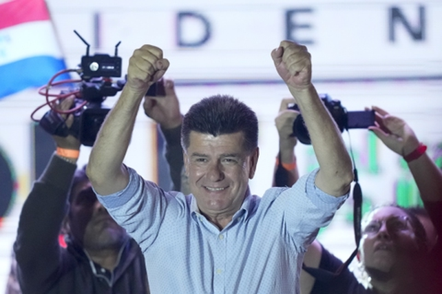Efraín Alegre fue el gran derrotado de la jornada electoral. Quedó muy lejos, con 28% de votos, de pelearle la presidencia al colorado Peña