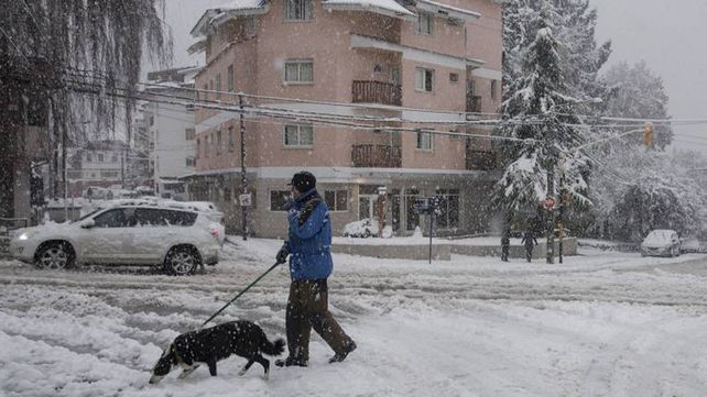 Intensas nevadas en los principales destinos turísticos de la Patagonia