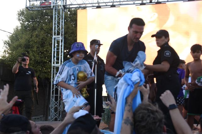 La emoción de Lionel Scaloni en Pujato: Creí que ya había llorado todo, pero me queda