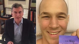 El presidente Macri sorprendió con un mensaje de apoyo para el rosarino Lichu Zeno