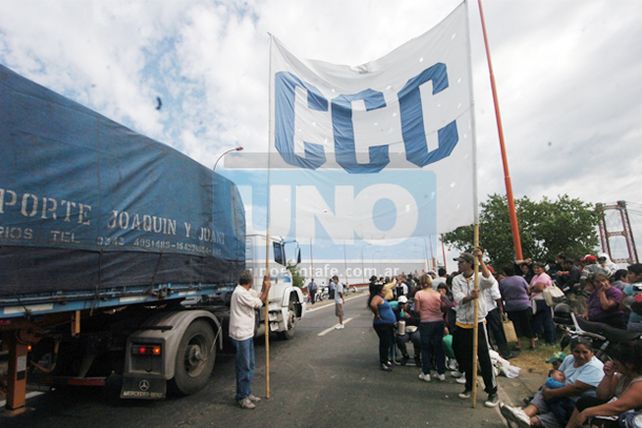 Movilización de la Corriente Clasista y Combativa en el centro de la ciudad