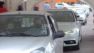 Hubo filas de hasta diez cuadras para vacunar a los adultos mayores