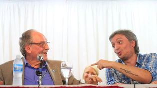 Carlos Heller y Máximo Kirchner son dos de los impulsores de la ley.&nbsp;