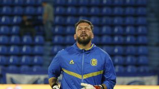 Jorge Broun tuvo un buen rendimiento ante Vélez. El arquero canalla valoró la jerarquía del plantel para liderar la tabla acumulada.&nbsp;