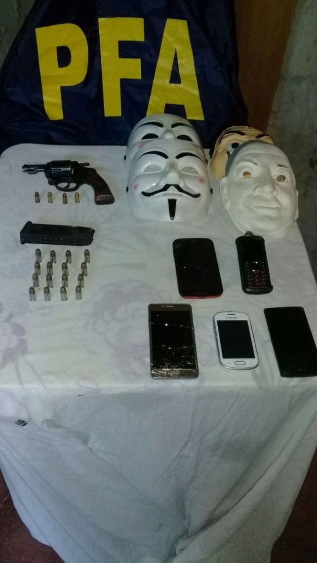 Cinco narcos detenidos y secuestro de armas de fuego en la causa “Los miserables”