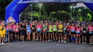 En Paraná se corrió con éxito la Carrera Nocturna