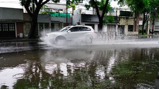 Lluvias en Rosario, una vez más.