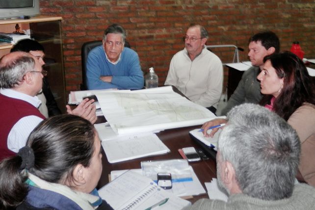 Durante la reunión.