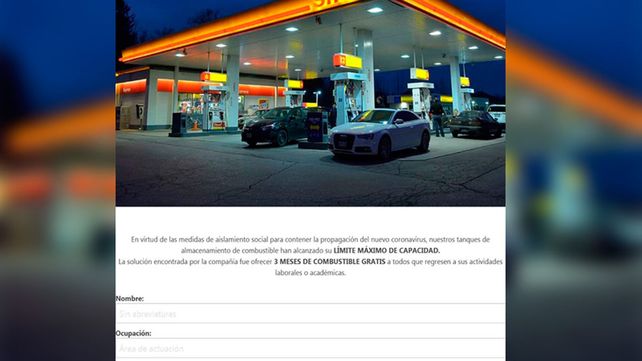 Alertan sobre intento de estafa: Ofrecen bonos de combustible gratis por tres meses