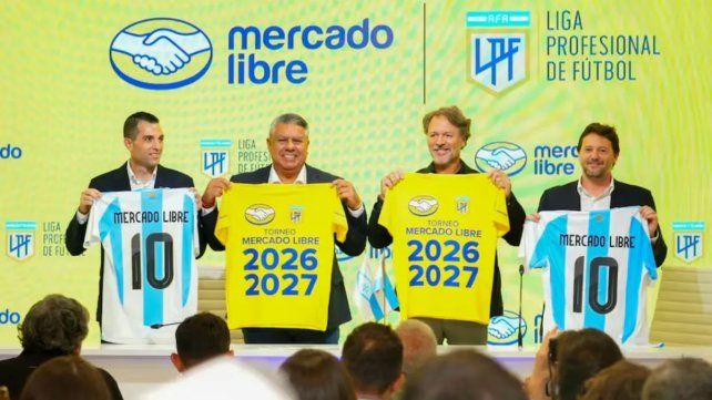 La empresa de Galperín le compró a Tapia la Liga Profesional 2026 y 2027 La empresa de Galperín le compró a Tapia la Liga Profesional 2026 y 2027
