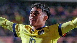 Kendry Páez, de 16 años, marcó el primer gol de Ecuador.&nbsp;