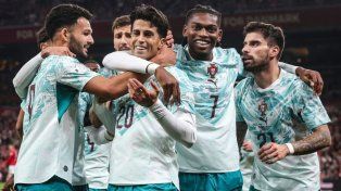 Sin Ronaldo, Portugal venció a Dinamarca y se afirma en la cima de la Nations League