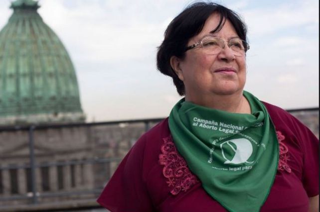 Marta Alanis nació hace 71 años en Cañada de Gómez. Es fundadora de Católicas por el Derecho a Decidir y de la Campaña por el Aborto Legal