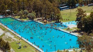 La ciudad santafesina que construye una de las piletas más grandes de Sudamérica