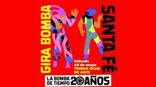 La Bomba de Tiempo festeja sus 20 años en Santa Fe