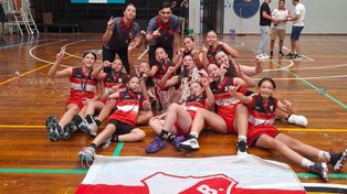 Desde Oliveros salió el nuevo campeón. Sportivo Belgrano festejó en U13 B de la Asociación Rosarina de Básquet.