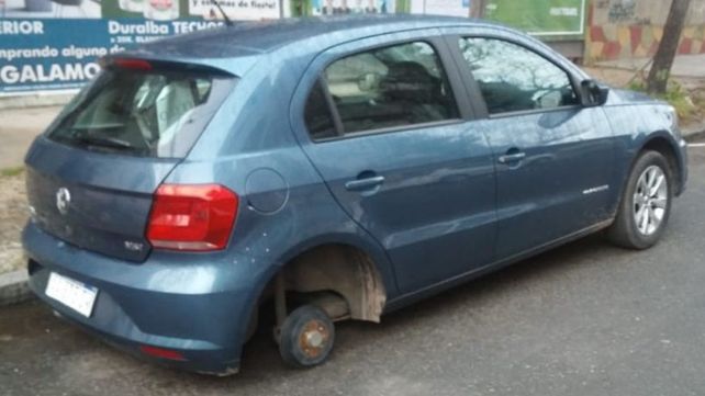 Los robos de neumáticos quedaron en el ojo de la tormenta. A nivel nacional