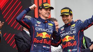 Doblete de Verstappen y Checo Pérez en Imola