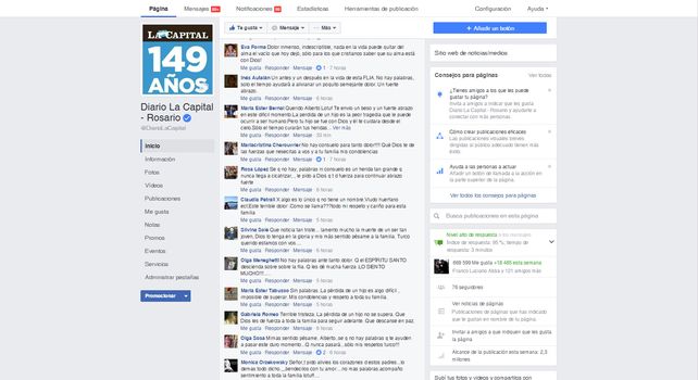 Las redes sociales se llenaron de emotivas muestras de afecto a Lotuf tras la muerte de su hijo