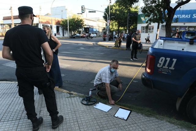 Reconstruían el faltal siniestro vial.